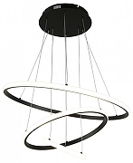 Подвесной светильник Aployt Janina APL.018.03.60 цвет плафона/подвески Белый, Черный, цвет арматуры Черный-1