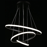 Подвесной светильник Aployt Janina APL.018.03.60 цвет плафона/подвески Белый, Черный, цвет арматуры Черный-2