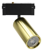 Светильник на штанге Aployt Magnet1c track 220 APL.0209.10.01 цвет плафона/подвески Латунь, цвет арматуры Черный