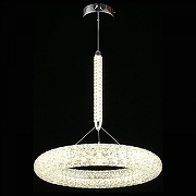 Подвесной светильник Aployt Danuta APL.035.16.25 цвет плафона/подвески Прозрачный, цвет арматуры Хром-4