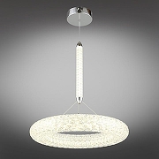 Подвесной светильник Aployt Danuta APL.035.16.25 цвет плафона/подвески Прозрачный, цвет арматуры Хром-14