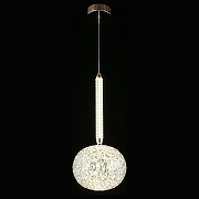 Подвесной светильник Aployt Dorote APL.036.16.11 цвет плафона/подвески Прозрачный, цвет арматуры Золото-3