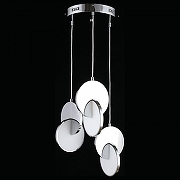 Подвесной светильник Aployt M1la APL.044.06.24 цвет плафона/подвески Белый, Хром, цвет арматуры Хром-3