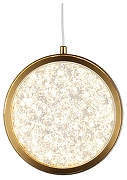 Подвесной светильник Aployt Yulal1 APL.048.06.07 цвет плафона/подвески Прозрачный, цвет арматуры Золото