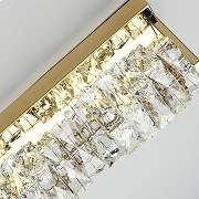 Накладной светильник Aployt M1lun1a APL.050.11.10 цвет плафона/подвески Прозрачный, цвет арматуры Золото-11