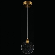 Подвесной светильник Aployt Freder1k APL.054.06.05 цвет плафона/подвески Прозрачный, цвет арматуры Латунь-4