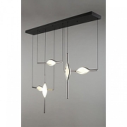 Подвесной светильник Aployt Krys1a APL.060.03.45 цвет плафона/подвески Прозрачный, цвет арматуры Черный-3