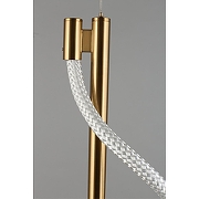 Подвесной светильник Aployt Luk1 APL.065.16.12 цвет плафона/подвески Белый, цвет арматуры Латунь-10