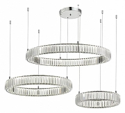 Подвесной светильник Aployt Or1ann APL.076.13.140 цвет плафона/подвески Прозрачный, цвет арматуры Никель