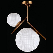 Светильник на штанге Aployt Marzena APL.300.07.02 цвет плафона/подвески Белый, цвет арматуры Бронза-3