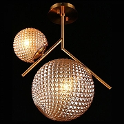 Светильник на штанге Aployt Marzena APL.300.17.02 цвет плафона/подвески Коричневый, цвет арматуры Бронза-2