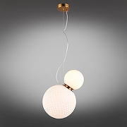 Подвесной светильник Aployt Patun1a APL.301.06.02 цвет плафона/подвески Белый, цвет арматуры Бронза-2