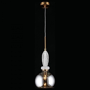 Подвесной светильник Aployt Kr1stel APL.304.06.01 цвет плафона/подвески Светло-серый, цвет арматуры Бронза-2