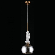 Подвесной светильник Aployt Kr1stel APL.304.06.01 цвет плафона/подвески Светло-серый, цвет арматуры Бронза-3