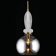 Подвесной светильник Aployt Kr1stel APL.304.06.01 цвет плафона/подвески Светло-серый, цвет арматуры Бронза-4