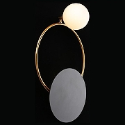 Бра Aployt Elonora APL.306.01.02 цвет плафона/подвески Белый, цвет арматуры Бронза, Черный-2