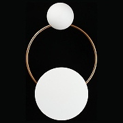 Бра Aployt Elonora APL.306.11.02 цвет плафона/подвески Белый, цвет арматуры Белый, Бронза-3