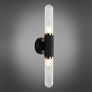 Бра Aployt Bryn1a APL.307.31.02 цвет плафона/подвески Прозрачный, цвет арматуры Бронза, Черный-1