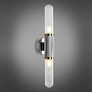 Бра Aployt Bryn1a APL.307.41.02 цвет плафона/подвески Прозрачный, цвет арматуры Бронза, Серебро-1