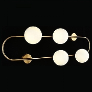 Накладной светильник Aployt Kornel1a APL.308.01.04 цвет плафона/подвески Белый, цвет арматуры Бронза-2