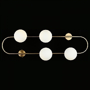 Накладной светильник Aployt Kornel1a APL.308.01.04 цвет плафона/подвески Белый, цвет арматуры Бронза-3