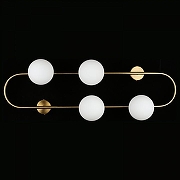 Накладной светильник Aployt Kornel1a APL.308.01.04 цвет плафона/подвески Белый, цвет арматуры Бронза-5