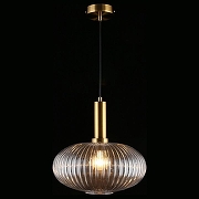 Подвесной светильник Aployt Kornelc1a APL.311.06.01 цвет плафона/подвески Прозрачный, цвет арматуры Латунь-3