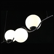 Подвесной светильник Aployt Jagna APL.312.03.03 цвет плафона/подвески Белый, цвет арматуры Черный-5