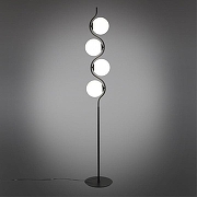 Торшер Aployt Jagna APL.312.05.04 цвет плафона/подвески Белый, цвет арматуры Черный-1