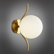 Бра Aployt Jagna APL.312.11.01 цвет плафона/подвески Белый, цвет арматуры Латунь-1