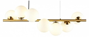 Подвесной светильник Aployt Jagna APL.312.13.07 цвет плафона/подвески Белый, цвет арматуры Латунь