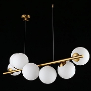 Подвесной светильник Aployt Jagna APL.312.13.07 цвет плафона/подвески Белый, цвет арматуры Латунь-5