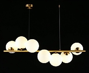 Подвесной светильник Aployt Jagna APL.312.13.07 цвет плафона/подвески Белый, цвет арматуры Латунь-8