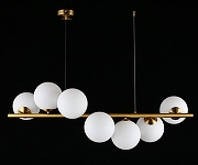 Подвесной светильник Aployt Jagna APL.312.13.07 цвет плафона/подвески Белый, цвет арматуры Латунь-15