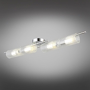 Накладной светильник Aployt Lus1a APL.315.17.04 цвет плафона/подвески Прозрачный, цвет арматуры Хром-10