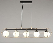 Подвесной светильник Aployt Mahot APL.317.03.05 цвет плафона/подвески Белый, цвет арматуры Золото, Черный-2