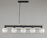 Подвесной светильник Aployt Mahot APL.317.03.05 цвет плафона/подвески Белый, цвет арматуры Золото, Черный-3