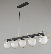 Подвесной светильник Aployt Mahot APL.317.03.05 цвет плафона/подвески Белый, цвет арматуры Золото, Черный-4