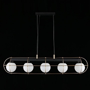 Подвесной светильник Aployt Mahot APL.317.03.05 цвет плафона/подвески Белый, цвет арматуры Золото, Черный-6