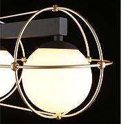 Подвесной светильник Aployt Mahot APL.317.03.05 цвет плафона/подвески Белый, цвет арматуры Золото, Черный-11