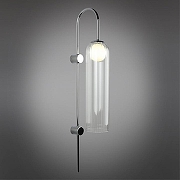 Бра Aployt Ar1an APL.325.01.01 цвет плафона/подвески Прозрачный, цвет арматуры Хром-1