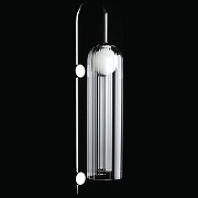 Бра Aployt Ar1an APL.325.01.01 цвет плафона/подвески Прозрачный, цвет арматуры Хром-8