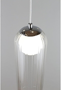Подвесной светильник Aployt Ar1an APL.325.06.01 цвет плафона/подвески Прозрачный, цвет арматуры Хром-13