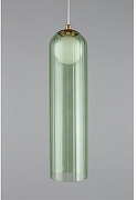 Подвесной светильник Aployt Ar1an APL.325.36.01 цвет плафона/подвески Зеленый, цвет арматуры Бронза-5