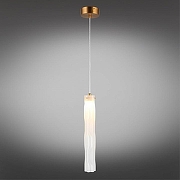 Подвесной светильник Aployt Dzhos1 APL.326.16.01 цвет плафона/подвески Белый, цвет арматуры Латунь-1