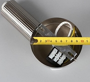 Бра Aployt Kas1a APL.327.21.01 цвет плафона/подвески Прозрачный, цвет арматуры Никель-10