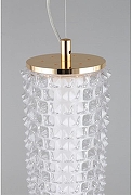 Подвесной светильник Aployt Ozann APL.331.06.29 цвет плафона/подвески Прозрачный, цвет арматуры Золото-7