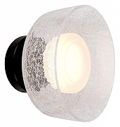 Накладной светильник Aployt Elo1za APL.341.01.06 цвет плафона/подвески Прозрачный, цвет арматуры Черный