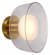 Накладной светильник Aployt Eloiza APL.341.31.06 цвет плафона/подвески Прозрачный, цвет арматуры Латунь