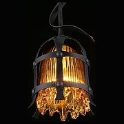 Подвесной светильник Aployt Simona APL.500.06.01 цвет плафона/подвески Янтарный, цвет арматуры Черный-10